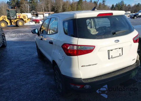 2020 Ford Ecosport S from USA, damaged, VIN MAJ6S3FL4LC355625